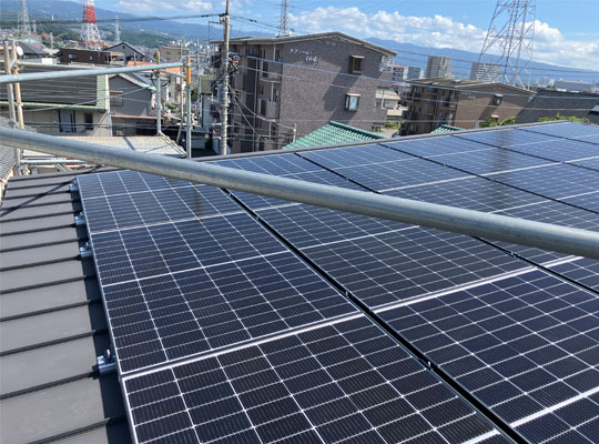 株式会社ケンセイ「太陽光発電」の施工実績