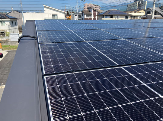 株式会社ケンセイ「太陽光発電」の施工実績