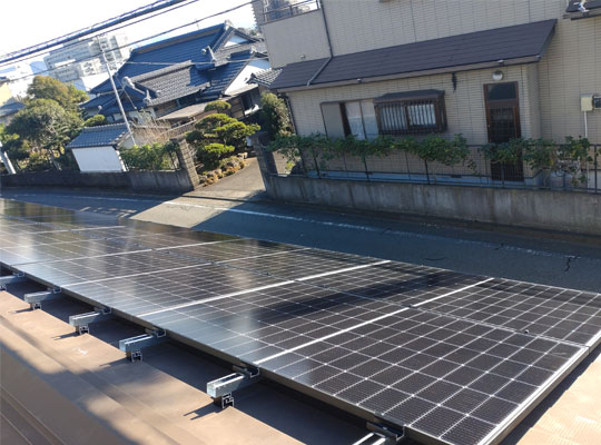 株式会社ケンセイ「太陽光発電」の施工実績