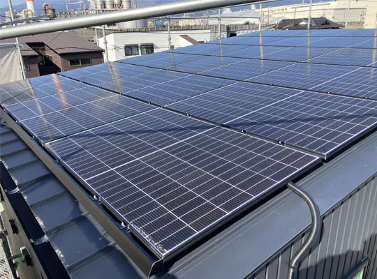 株式会社ケンセイ「太陽光発電」の施工実績