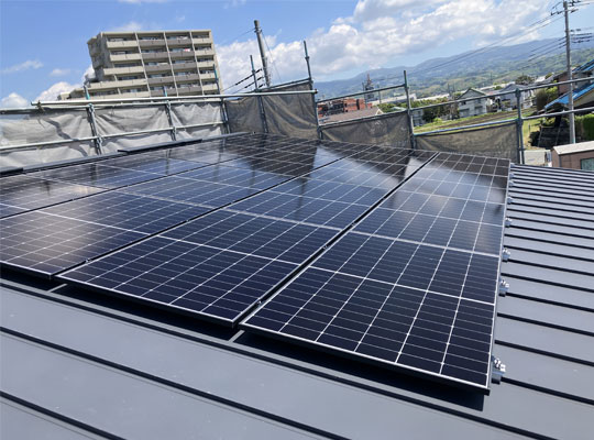 株式会社ケンセイ「太陽光発電」の施工実績