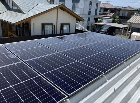 株式会社ケンセイ「太陽光発電」の施工実績