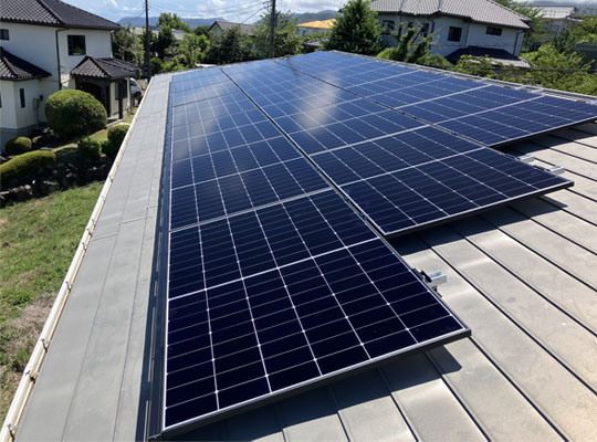 株式会社ケンセイ「太陽光発電」の施工実績