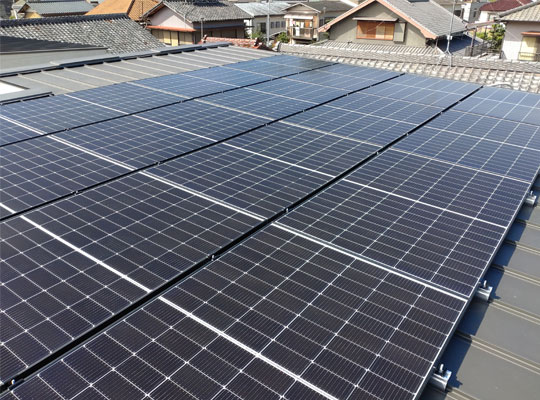 株式会社ケンセイ「太陽光発電」の施工実績