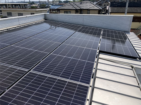 株式会社ケンセイ「太陽光発電」の施工実績