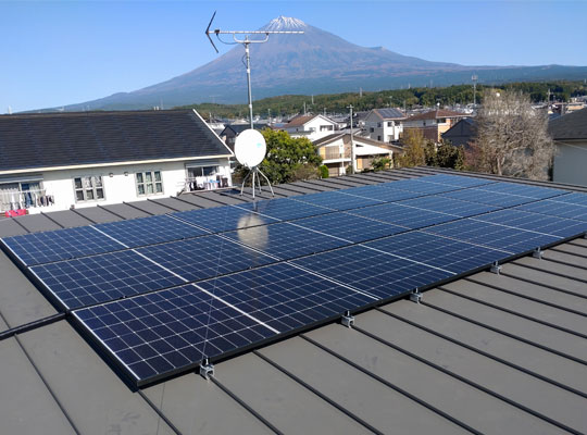 株式会社ケンセイ「太陽光発電」の施工実績