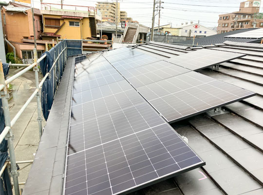 株式会社ケンセイ「太陽光発電」の施工実績