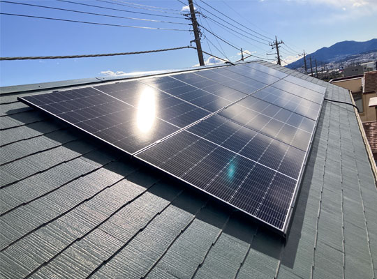 株式会社ケンセイ「太陽光発電」の施工実績