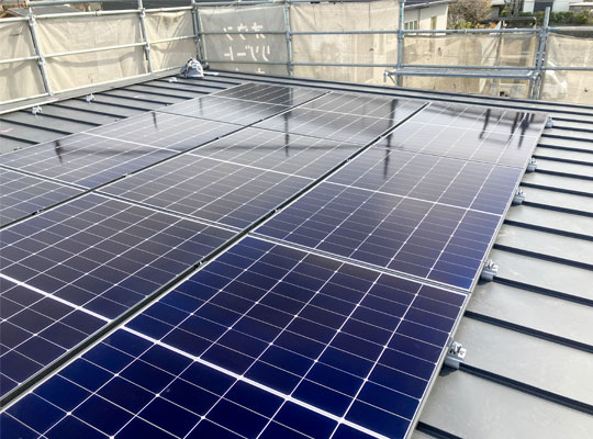 株式会社ケンセイ「太陽光発電」の施工実績