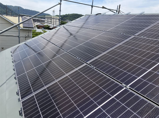 株式会社ケンセイ「太陽光発電」の施工実績