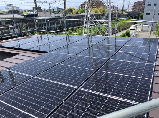 株式会社ケンセイ「太陽光発電」の施工実績