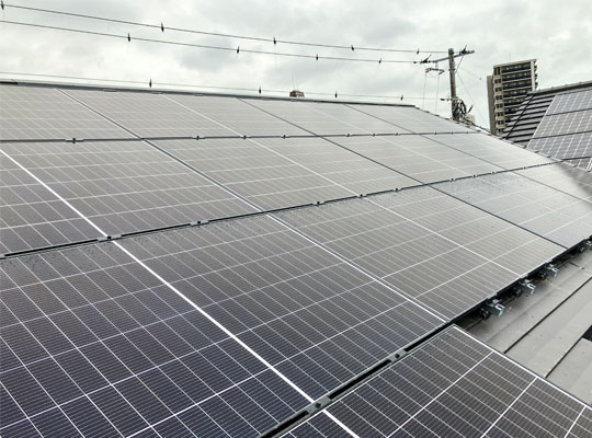株式会社ケンセイ「太陽光発電」の施工実績