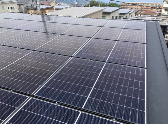 株式会社ケンセイ「太陽光発電」の施工実績